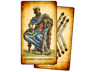 De betekenis van de tarotkaarten van de serie Staven