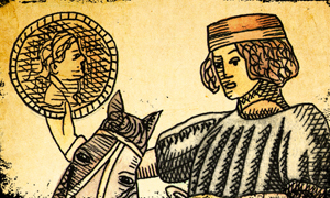 Ridder van munten in de Tarot