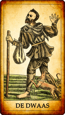 De tarotkaart De Dwaas