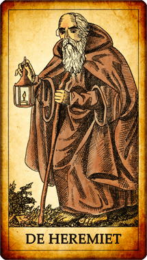 De tarotkaart De Heremiet