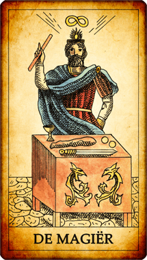 De tarotkaart De Magiër