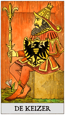 De tarotkaart De Keizer