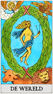 De tarotkaart De Wereld